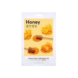Missha Airy Adhesive Sheet Mask (1 sheet) (Honey) / 미샤 에어리 밀착 시트마스크 1매 (꿀)