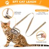 SALFSE Tactical Cat Harness and Leash Set for Walking Escape