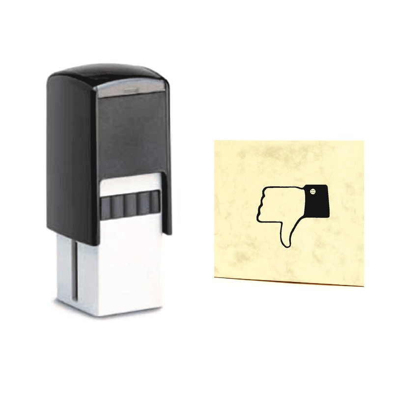 Teacher's Stamp School Stamp Thumb Up Thumb Down - Bad