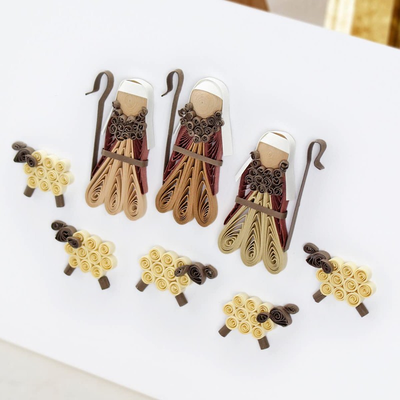 Katy Sue 'Miniature Nativity' Christmas Paper Quilling Card Kit