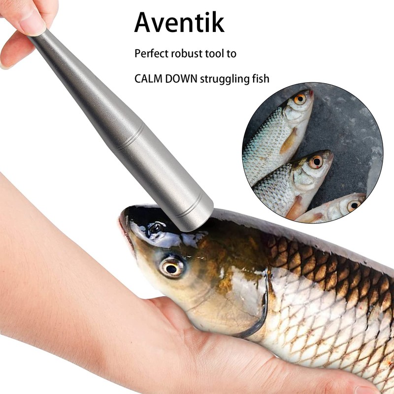 Aventik Fishing Priest Durable Perfect Tool Calm Down Struggling Fish,