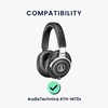 kwmobile 2 x Ear Pads Compatible with AudioTechnica ATH-M70x Pads,