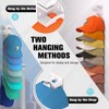 Bhtqdnq 2 Pack Hat Organizer for Baseball Caps, Hat Rack