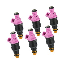 A ABSOPRO Fuel Injector for Dodge for Ram 1500 3.9L Flow Matched No.53031151 | Fuel Injection Nozzle Pink 6 Pcs Item Replacement