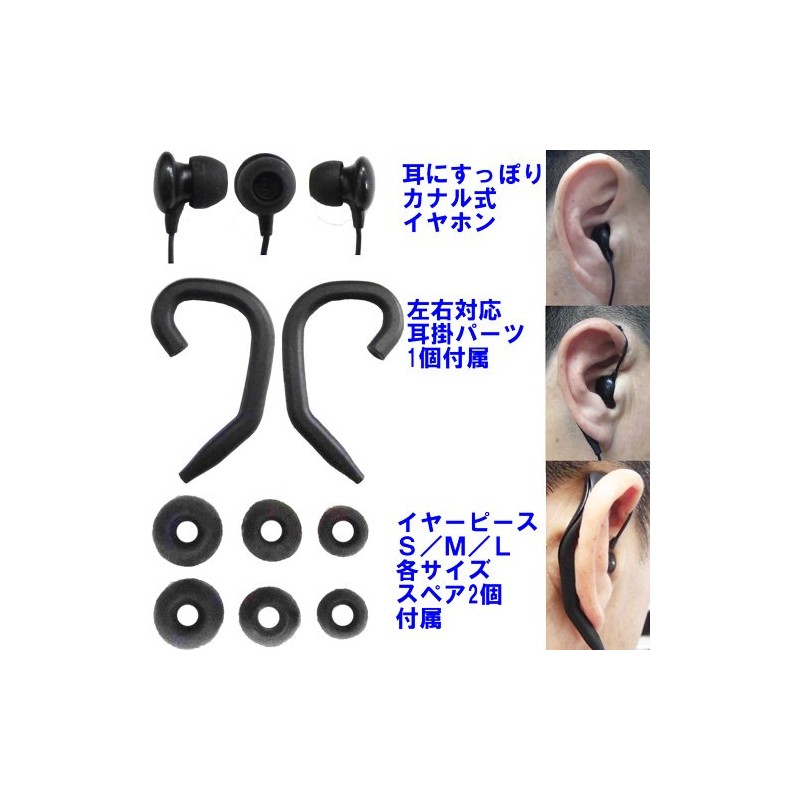 EPSILON EPS-BIKE EPS-BIKE Intercom Earphone Microphone, Face Shield, Mouthguard Compatible,