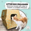 Cats Desire - 10 Trays, Disposable Litter Boxes for Cats