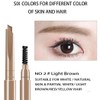 ROZO Long lasting and Waterproof Professional Makeup Auto Eyebrow Pencil