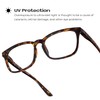 Readerest Blue Light Blocking Reading Glasses (Tortoise, 1.25 Magnification) Computer