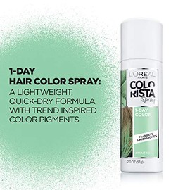 L'Oreal Paris Color para pelo colorista, espray de un día, Mint