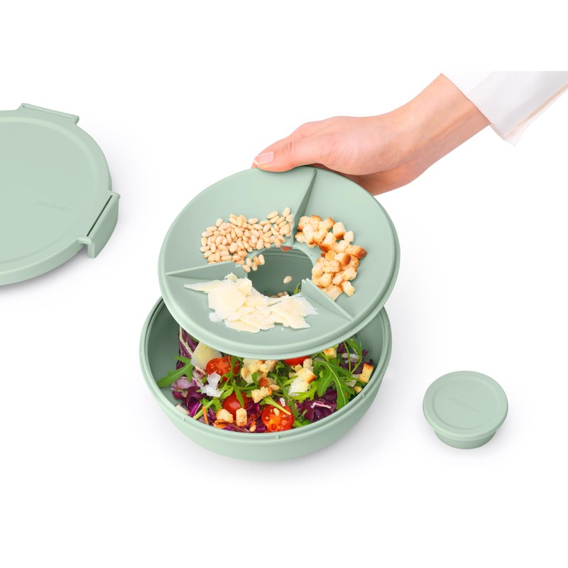 Brabantia Make & Take Salad Bowl with Removable Tray for