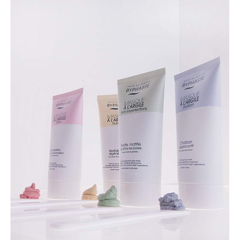 BYPHASSE - Masque à l'Argile - Détox - Tout types