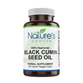 Black Cumin Seed Oil Liquid Capsules 90 VegCap