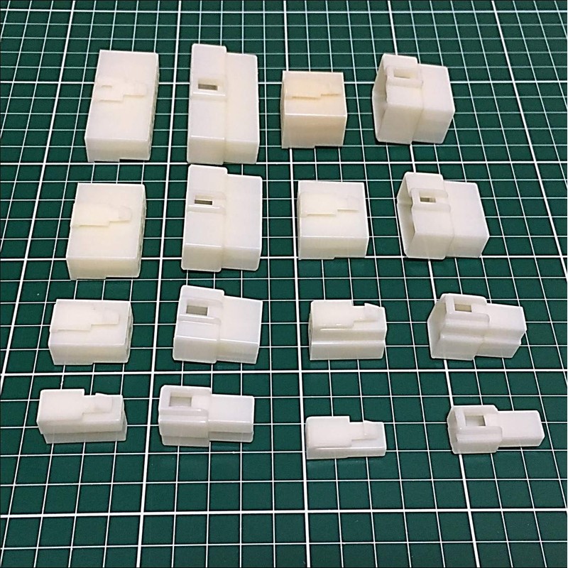 250 Connector Coupler Flat Connector Terminals 1 2 3 4