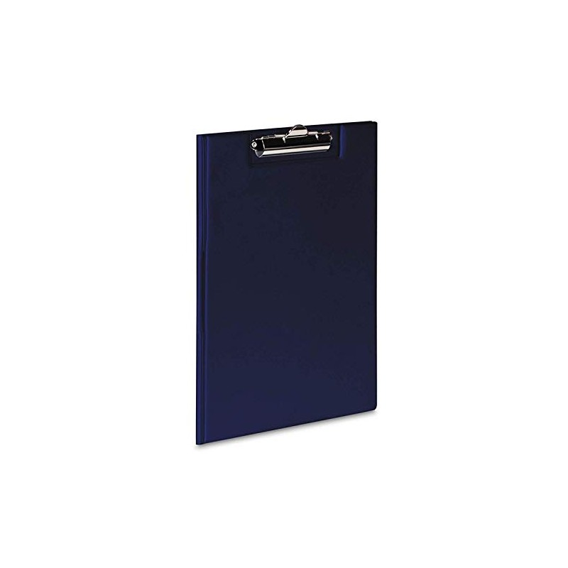 A5 Small Multi-Coloured Clip Board PVC Plastic Foldover Hardback Quality