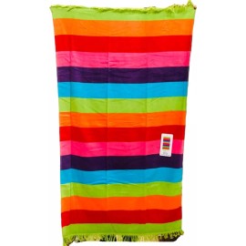 Hilasal Toalla Playa Rainbow Pride Colores Vibrantes 100% Algodón