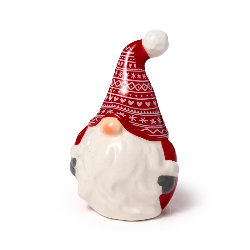 Puckator Scandi Christmas Gonk Ceramic Salt and Pepper Set