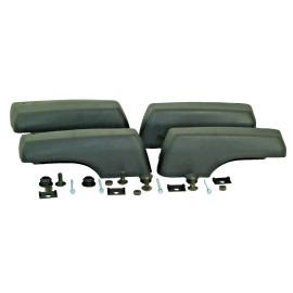 Van Wezel Bumper End Cap Set With Mounting Hardware Set Fits Volkswagen Vanagon 1980-1991