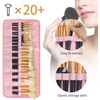 Makeup Brush Holder Travel, Compact Lightweight Accessory for Travel and