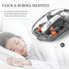 UrChoiceLtd T900 Kabellose Bluetooth-Maus, Multi-Device Slim Cordless Mouse (Dual-Mode: BT