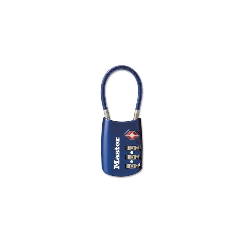 master lock candado, puedes establecer tu propia combinación TSA aceptado