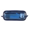 Kutsuwa Puma Pencil Case See-Through Clear Navy PM314NB