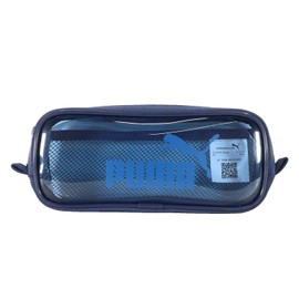 Kutsuwa Puma Pencil Case See-Through Clear Navy PM314NB