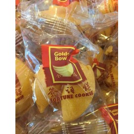 Golden Bowl 30 pieces Individually Wrapped Traditional Fortune Cookie