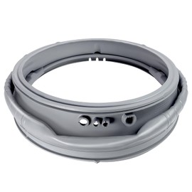 MDS47123605 Washer Door Boot Gasket Oem Rubber Seal Replacement for LG WM3470HVA WM3470HWA WM3570HVA WM3770HWA WM3370HWA WM3575CV series by Techecook