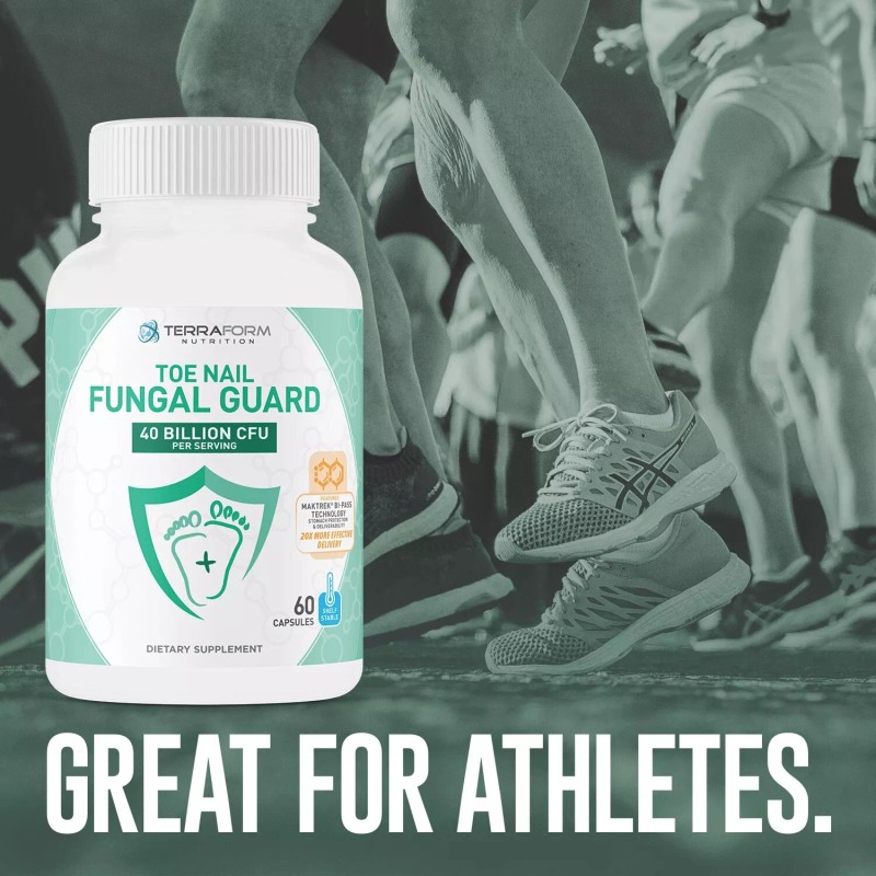 Terraform Nutrition Toenail Fungal Guard - Probiotic Fungus Inhibitor -