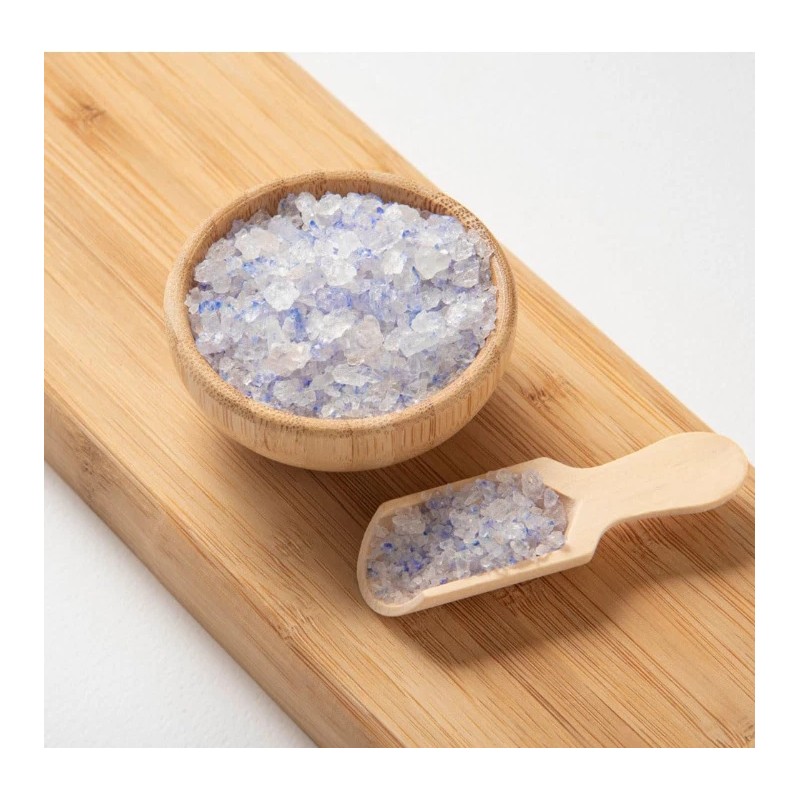 EUPHERBIA Blue Salt, Coarse, Rare Mineral Salt, High Potassium, Lower