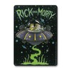 Logoshirt® Rick and Morty I Spaceship I Space Cruiser I