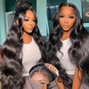 SUNTU 30 Inch Wear and Go Glueless Wigs Human Hair