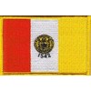 San Diego Flag Patch, Measures 3.50" x 2.25", USA and