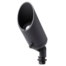 SPW Pro-Trade PT-BUL1-BK-NL Up Light Fixture Aluminum Housing Black Finish Outdoor Landscape Lighting - LED Bulb Not Included