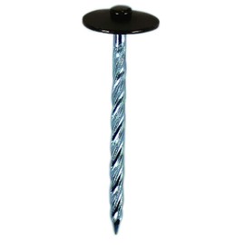 DAIDOHANT 10176078 Screw Umbrella Nails, Dark Brown [For Wooden Base] (Iron / Painted), Nominal Diameter: 0.9 inches (2.4 cm) x Length: 1.6 inches (41 mm), Pack of 20