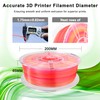 iBOSS Gradient PLA Plus 3D Printer Filament 1.75mm+/-0.02mm, 1kg Spool