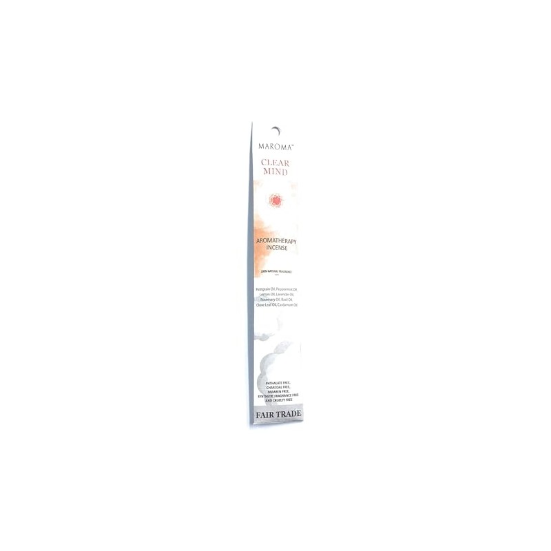 Maroma Clear Mind Incense, 1 Ea