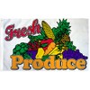 Fresh Produce Flag 3x5ft Poly - Perfect for businesses, shops,