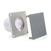 STERR - Grey Bathroom Fan with Glass Front - BFS100-G