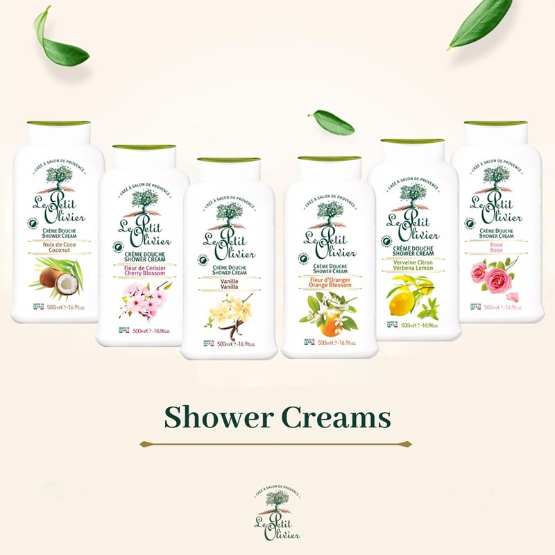 Le Petit Olivier Shower Cream - Verbena Lemon - Gently