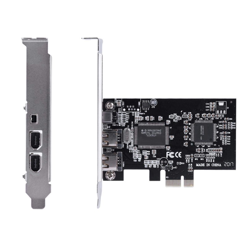 PCIE FireWire Card PCI-E PCI Express FireWire 1394a IEEE 1394