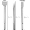 6 Pcs SDS Max Bits Chisel Set Hammer Drill Chisel