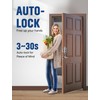 ELAMOR M19 Keyless Entry Door Lock with 2 Lever Handles,