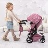 Bayer: Xeo Pram - Pink, White, Stars - Dolls Up