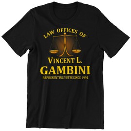 Zatanna Law Offices of Vincent L. Gambini for My C.o.u.s.i.n V.i.n.n.y Shirt Multicolor