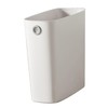 Tyenaza Small Trash Can, Plastic Wastebasket Slim Open Top Garbage