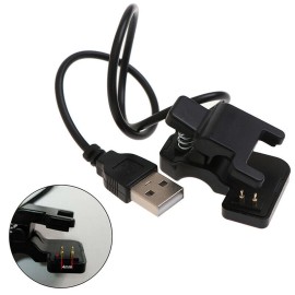 Universal Portable USB 2 Pin Smart Watch/Bracelet Charger Clip Charging Cable Dock Stand