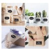 Unbranded Vinyl Reusable Chalkboard Labels for Pantry & Kitchen w/