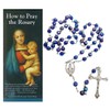 How to Pray The Rosary Pamplet Gift Set wtih Faced