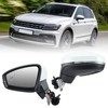 Left Driver Side Mirror Compatible with Volkswagen Tiguan 2018 2019